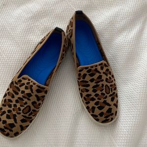 Me Too leopard print. Slip on sneakers